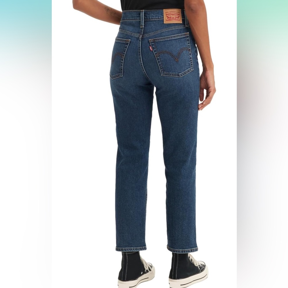 Levi's Blue Straight Leg Jeans Classic Fit